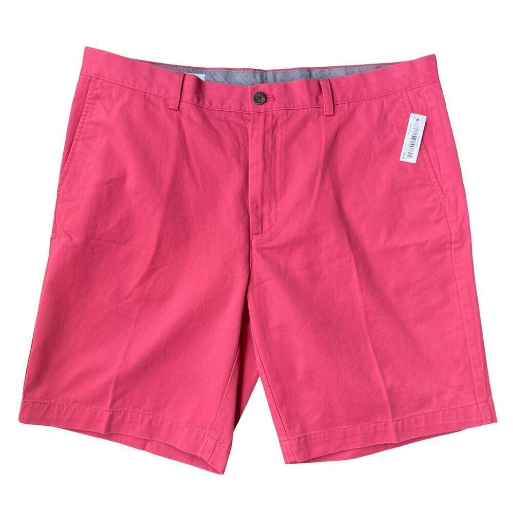 Amazon Essentials Men’s Slim Fit 9" Chino Shorts Washed Red NWT - Size 38 - Picture 2 of 13